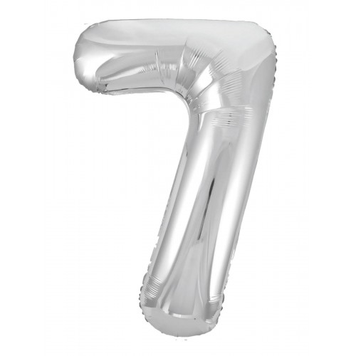 Agura фольг цифра Slim 7 серебро 102 см (в уп) Agura фольг цифра Slim 7 серебро 102 см (в уп)