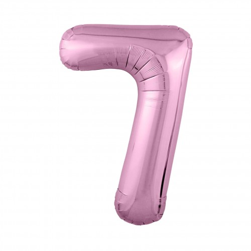Agura фольг цифра Slim 7 фламінго 102 см (в уп) Agura фольг цифра Slim 7 фламінго 102 см (в уп)