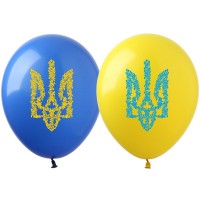 12" (30см) Тризуб Візерунок (25шт)