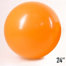 24" (60см) Латексна куля пастель помаранчева (артшоу) 1шт