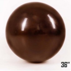 36" (91см) Латексна куля пастель Шоколад (артшоу) 1шт