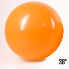 36" (91см) Латексна куля пастель Помаранчева (артшоу) 1шт