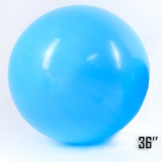 36" (91см) Латексна куля пастель блакитна (артшоу) 1шт