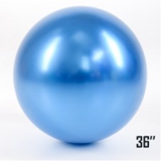 36" (91см) Латексна куля Brilliance синя (артшоу) 1шт