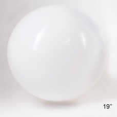19" (48 см) Латексна куля Біла (артшоу)