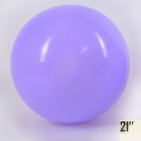 21" (53см) Латексна куля пастель бузкова (артшоу)