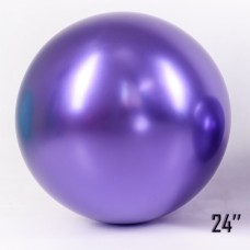 24" (60 см) латексна повітряна куля Фіолетова Brilliance (артшоу) 1шт