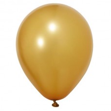 12" (30 см) металлик Золото  (100шт) Balonevi