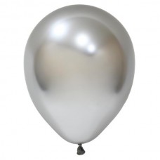 12" (30 см) Хром Серебро (50шт) Balonevi