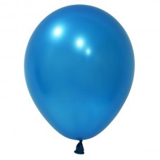 12" (30 см) металлик Синий (100шт) Balonevi