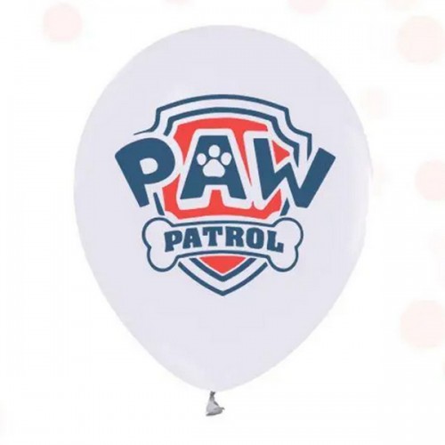 12" (30см) Щенячий патруль знак (1шар) Balonevi 12" (30см) Щенячий патруль знак (1шар) Balonevi