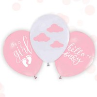 12" (30см) It`s a girl (50шт) ТМ "Твоя Забава" 