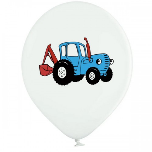 12" (30см) Синий трактор (1шар) Balonevi 12" (30см) Синий трактор (1шар) Balonevi