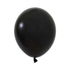 10" (25 см) пастель Черные (100шт) Balonevi