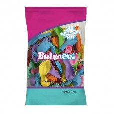 10" (25 см) пастель Асорті (100шт) Balonevi