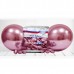 12" (30 см) Хром Рожевий (50шт) Balonevi