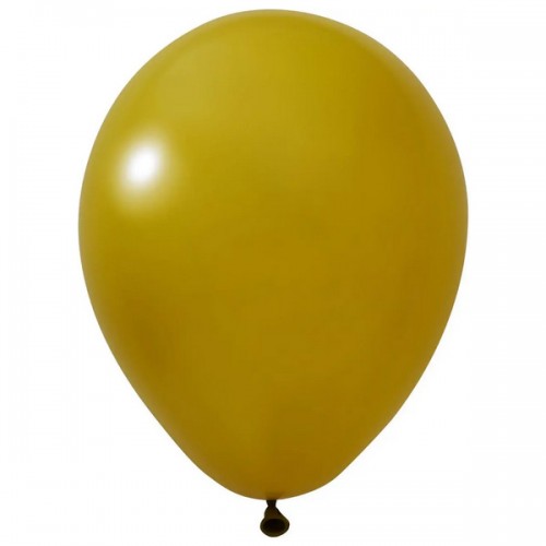 12" (30 см) пастель Горчичный (100шт) Balonevi 12" (30 см) пастель Горчичный (100шт) Balonevi