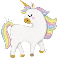 Единорог пастель голография (Grabo Италия) БФ УП