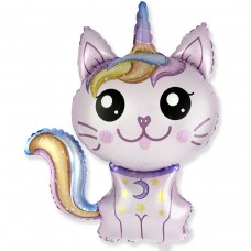 Кошка-единорог розовая (fm Испания) БФ