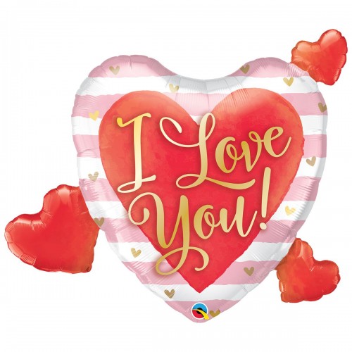 37" ILY Большое сердце (Qualatex США) УП 37" ILY Большое сердце (Qualatex США) УП