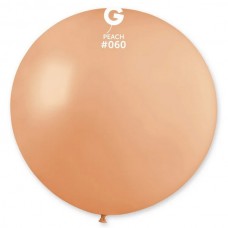 31" (78см)/60 шар латексный пастель персиковый (1шт) Gemar (Италия)