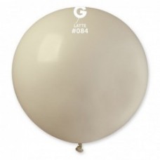 31" (78см)/84 шар латексный пастель латте (1шт) Gemar (Италия)