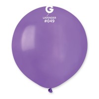 19" (48см)/49 куля латексна пастель лавандова (1шт) Gemar (Італія)