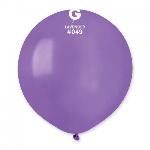 19" (48см)/49 куля латексна пастель лавандова (1шт) Gemar (Італія) 19" (48см)/49 куля латексна пастель лавандова (1шт) Gemar (Італія)