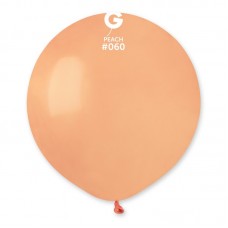 19" (48см)/60 куля латексна пастель персикова (1шт) Gemar (Італія)