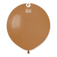 19" (48см)/76 куля латексна пастель мокко (1шт) Gemar (Італія)