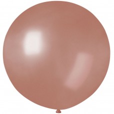 31" (78см)/71 шар латексный металлик розовое золото (1шт) Gemar (Италия)