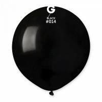 19" (48см)/14 куля латексна чорна (1шт) Gemar (Італія)