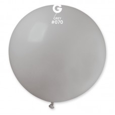 19" (48см)/70 куля латексна пастель сіра (1шт) Gemar (Італія)