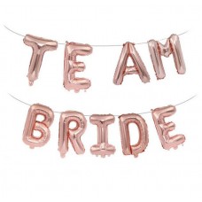 Куля "TEAM Bride" рожеве золото 