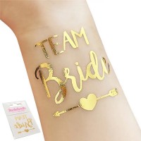 Тимчасові тату на дівич-вечір Team Bride стріла (10шт)