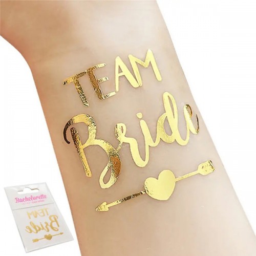 Тимчасові тату на дівич-вечір Team Bride стріла (10шт) Тимчасові тату на дівич-вечір Team Bride стріла (10шт)