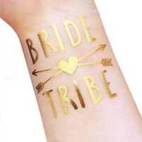 Тимчасові тату на дівич-вечір Bride Tribe з 2-ма стрілочками (1шт)
