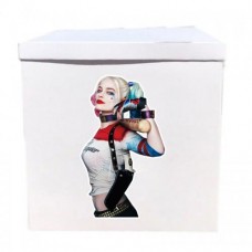 Наклейка на коробку Харли Квин (50см)