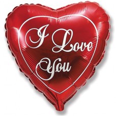 18" (45см) ily червоне серце (fm Іспанія)