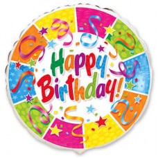 18" (45см) HB серпантин і зірки (fm Іспанія)