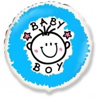 18" (45см) Круг baby boy (fm Испания)