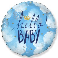 18" (45см ) круг Hello Baby мальчик (fm Испания)