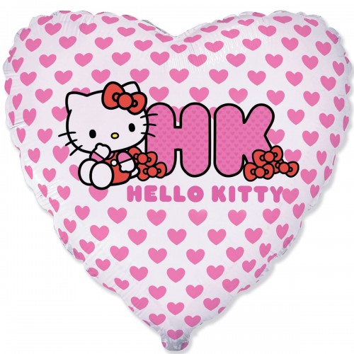 18" (45см) коло Кошеня Кітті з серцями Hello Kitty (fm Іспанія) 18" (45см) коло Кошеня Кітті з серцями Hello Kitty (fm Іспанія)
