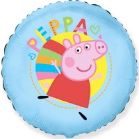 18" (45см) коло Щаслива Пеппа на синьому Peppa Pig (fm Іспанія)