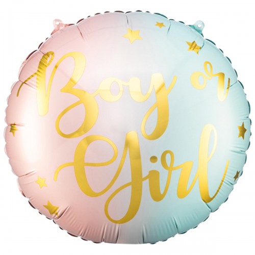 18" (45см) коло Boy or Girl мікс (PartyDeco Польща) УП 18" (45см) коло Boy or Girl мікс (PartyDeco Польща) УП