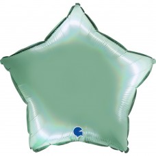 18" (45см) зірка Голографія тіффані Platinum Tiffany (Grabo Італія) без УП