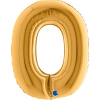 Літера "O" золото 40" (100см) в УП (Grabo Італія)