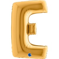 Літера "E" золото 40" (100см) в УП (Grabo Італія)