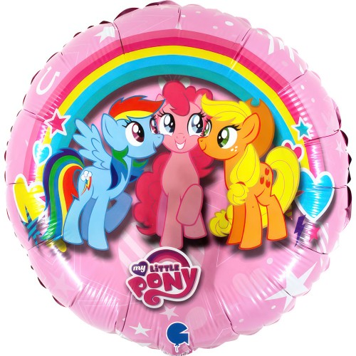 18" (45см) Круг Пони My Little Pony (Grabo Италия) УП 18" (45см) Круг Пони My Little Pony (Grabo Италия) УП