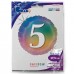 18" (45см) Круг Цифра 5 (омбрэ радуга) (Grabo Италия) УП 18" (45см) Круг Цифра 5 (омбрэ радуга) (Grabo Италия) УП